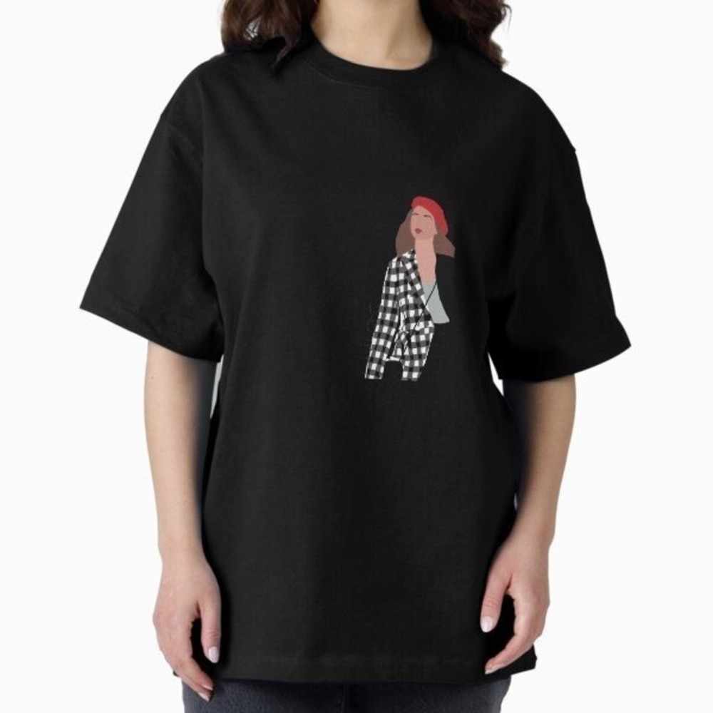 Emily In Paris  Outfit Cartoon Style Tee Fashion Lovers